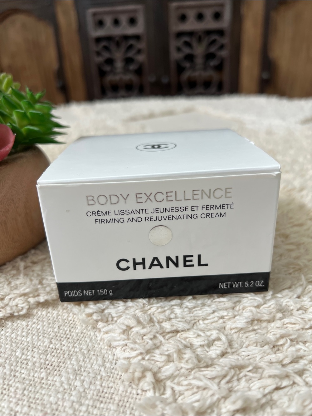 CHANEL Body Excellence Firming & Rejuvenating Cream - White and Black Box 5.2 oz